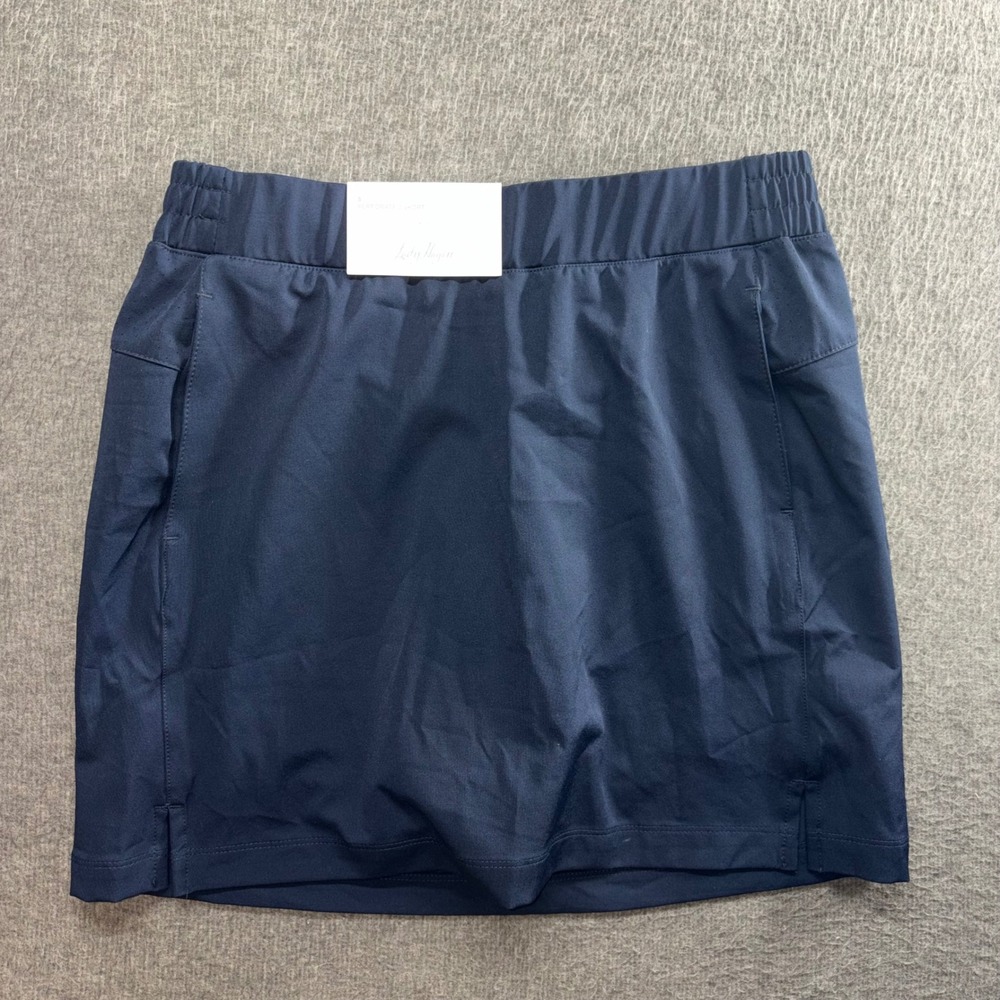 Lady Hagen Womens Perforated Golf Skort Dark Navy Blue Size S WGH17432